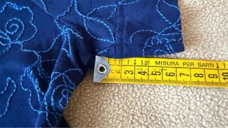 Maglia Oscalito blu con fiori