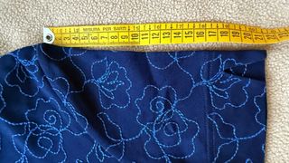 Maglia Oscalito blu con fiori