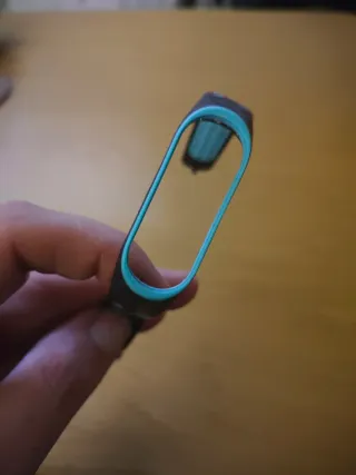 Correa Xiaomi Band 4 azul y negra