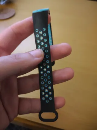 Correa Xiaomi Band 4 azul y negra