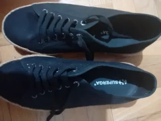 Superga Espadrilles Talla 40 Negras