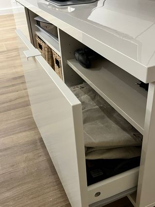 Mueble TV BYAS blanco IKEA