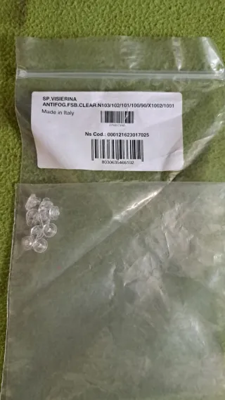 Ricambi Visiera Nolan Antifog SP.VISIERINA viti