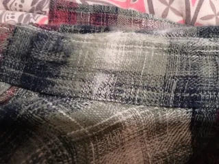 Camisa Springfield Cuadros Verde y Rojo Talla XL