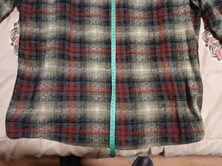 Camisa Springfield Cuadros Verde y Rojo Talla XL