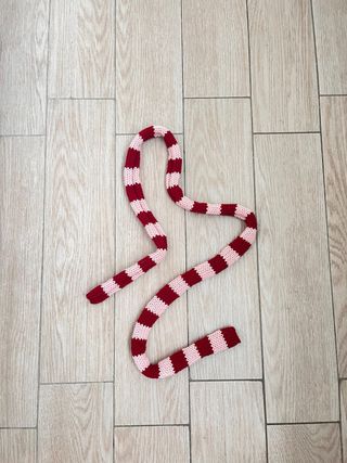 Sciarpa sottile a righe