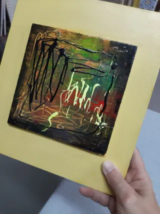 Quadri astratti multicolore