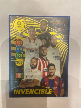 Carta Invencible Adrenalyn 20-21