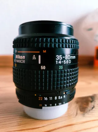 Objetivo Nikkor AF 35-80mm f/4-5.6 D LEER BIEN