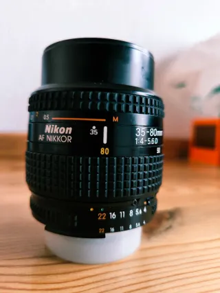 Objetivo Nikkor AF 35-80mm f/4-5.6 D LEER BIEN