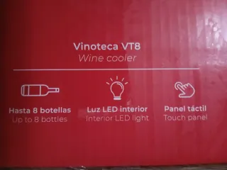 Vinoteca Eyyo VT8 hasta 8 botellas