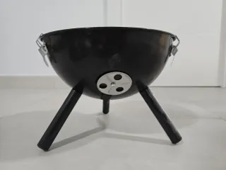 Mini barbacoa de mesa. Diámetro 31x31cm