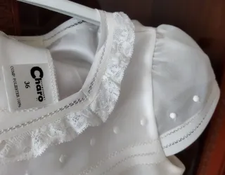 Vestido Comunión Niña Creaciones Charo Blanco