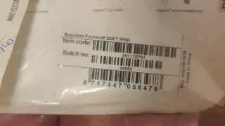 Saco Bugaboo Rosa nuevo