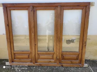 Ventana madera 150x120cm