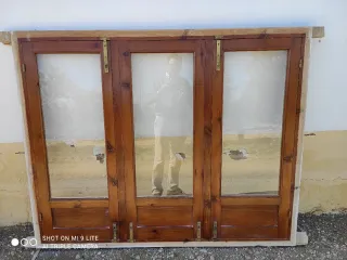 Ventana madera 150x120cm