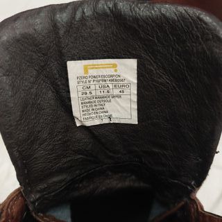 Pirelli PZero stivali da lavoro rossi vintage EU45