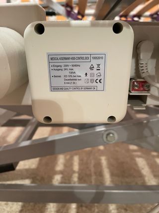 Cama Geriatrica Articulada Eléctrica con Mando