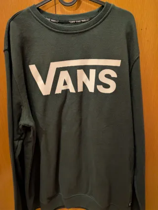 Sudadera Vans Verde Talla L