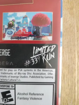 Effie PS4 Edición Limitada (Limited Run #339)