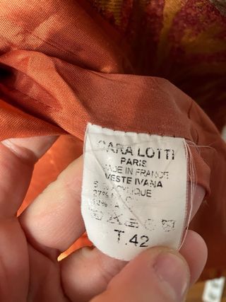 BLAZER ALTA COSTURA! AMERICANA ELEGANTE NARANJA