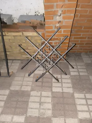 Reja de forja decorativa