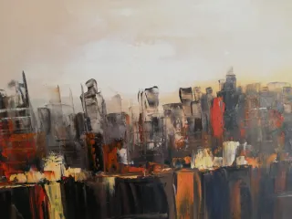 Quadri moderni e astratti a olio