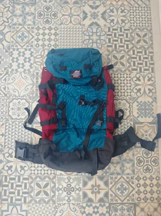 Mochila Inesca 50-60L Vintage + Funda Lluvia