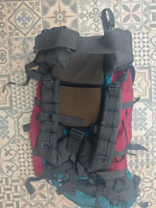 Mochila Inesca 50-60L Vintage + Funda Lluvia