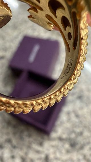 Anillo de Aristocrazy de plata 925 bañada en oro