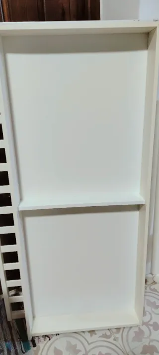 CUNA DE MADERA MACIZA BLANCA PRENATAL