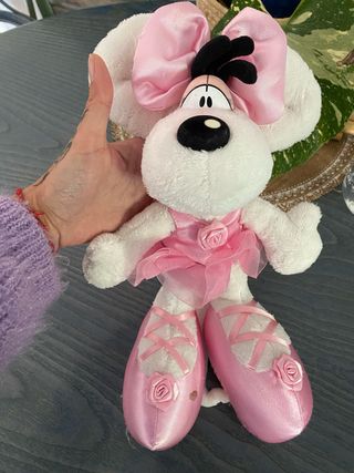 Peluche Diddlina Bailarina Rosa