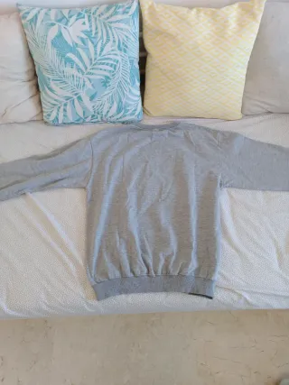 Sudadera Gris Vans Logo