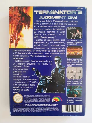 Terminator 2: Judgment Day NES, como nuevo