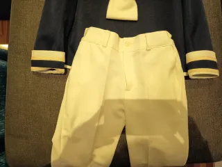 Traje comunión niño azul marino Talla 8