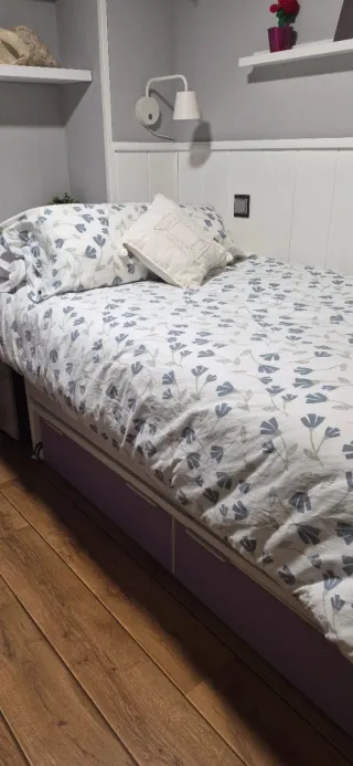 Colchón 105x190x20cm + Edredón