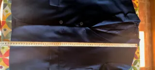 Traje de chaqueta infantil azul marino