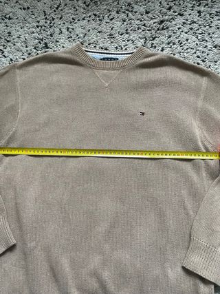 Jersey Tommy Hilfiger Beige Algodón Vintage