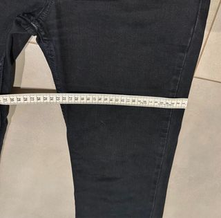 Levi's 627 Mujer Vaqueros Negros Straight Fit