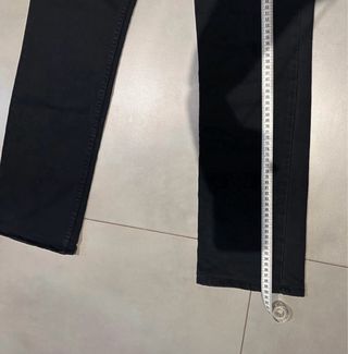 Levi's 627 Mujer Vaqueros Negros Straight Fit