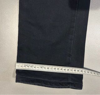 Levi's 627 Mujer Vaqueros Negros Straight Fit