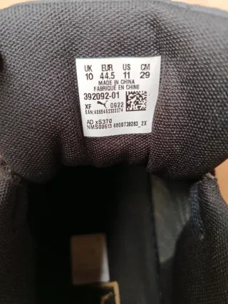 Zapatillas Puma Negras Talla 44