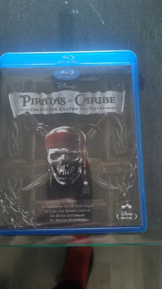 Colección Piratas del Caribe 4 Películas Blu-ray