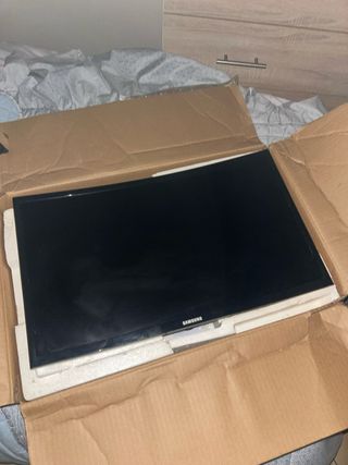 Monitor curved Samsung Negro