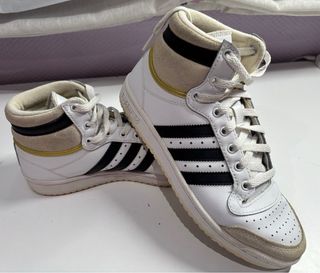 Zapatillas Adidas Top Ten Blancas y Beige