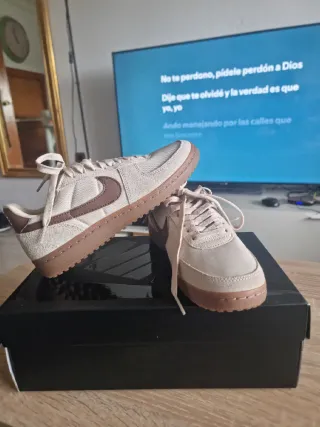 Zapatillas Nike Field General Beige/Marrón Talla 3