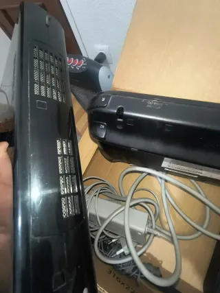 Nintendo Wii U Negra Completa