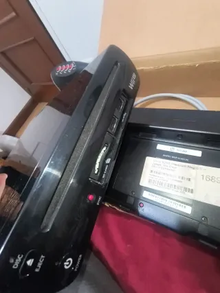 Nintendo Wii U Negra Completa