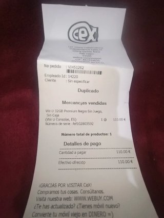 Nintendo Wii U Negra Completa