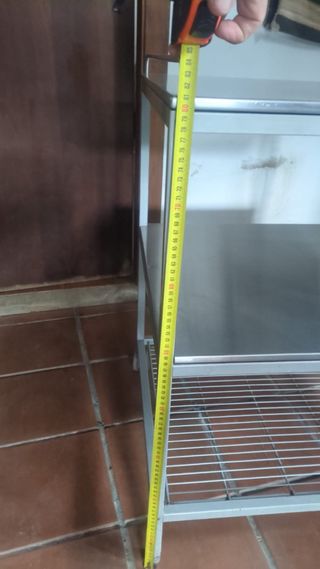 Carro camarera metálico 3 niveles Ikea
